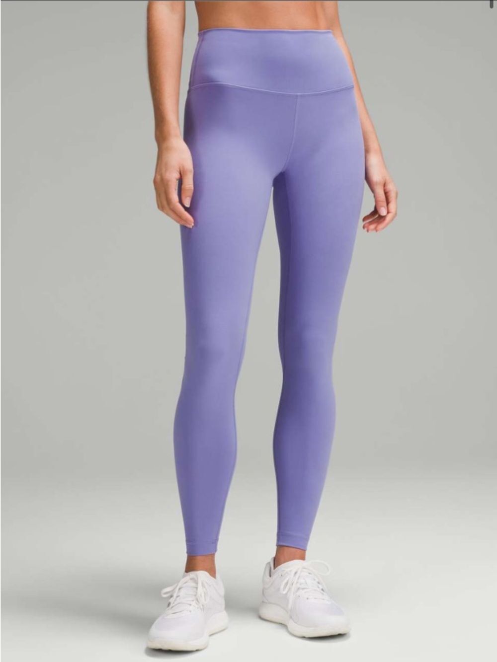 lululemon Wunder Train 28” New w/o Tags Dark Lavender Performance Leggings 6 - Picture 2 of 11